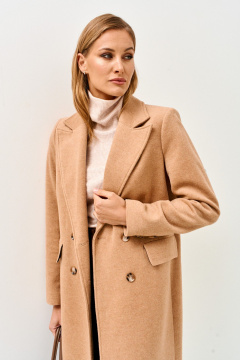 Пальто Mars design 1077 бежевый - фото 5