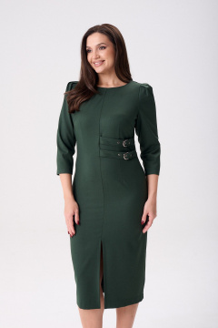 Платье Rishelie 1008 зеленый - фото 2