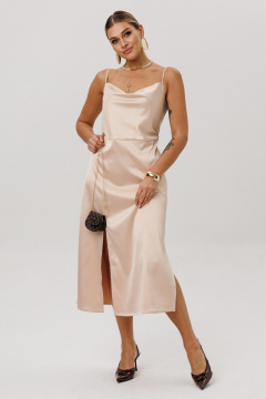 Платье Anelli 1586 сливочный_латте - фото 2