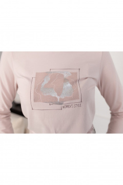 Джемпер Купалинка 668238.158-164 светло-лиловый - фото 3