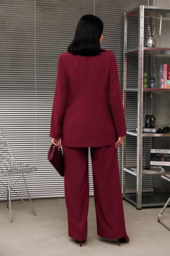 Брюки, жакет Anastasia 1095.2 бордо - фото 5