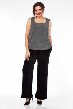 Брюки, накидка, топ Jurimex 3414 черный - фото 5