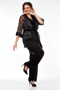 Брюки, накидка, топ Jurimex 3414 черный - фото 2