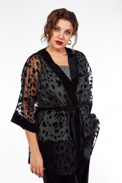 Брюки, накидка, топ Jurimex 3414 черный - фото 3