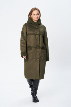 Пальто Диомант 1939 олива - фото 3