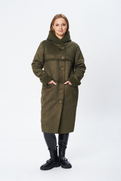 Пальто Диомант 1939 олива - фото 1