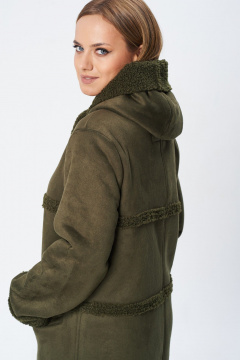 Пальто Диомант 1939 олива - фото 5