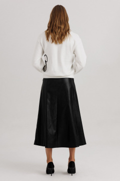 Блуза Ларс Стиль 1144/1 молочный - фото 5