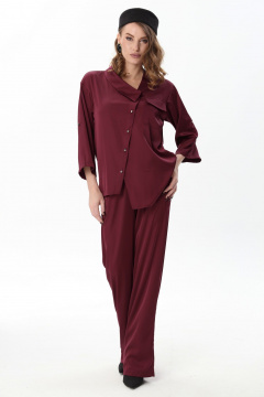 Брюки NikVa 705-18 винный - фото 2