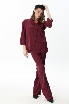 Брюки NikVa 705-18 винный - фото 5