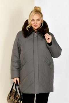 Куртка Shetti 2205 стальной - фото 4