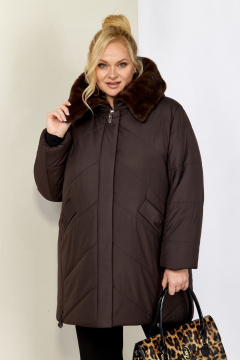 Куртка Shetti 2205 шоколад - фото 5