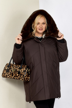 Куртка Shetti 2205 шоколад - фото 4