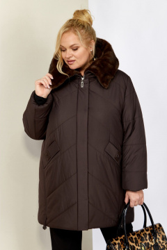 Куртка Shetti 2205 шоколад - фото 3