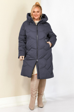 Пальто Shetti 2206 графит - фото 3