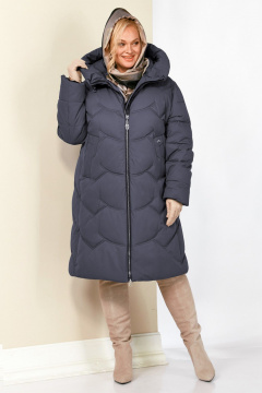 Пальто Shetti 2206 графит - фото 1