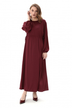 Платье NikVa 991-3 винный - фото 4