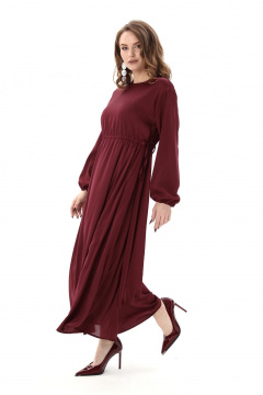 Платье NikVa 991-3 винный - фото 3