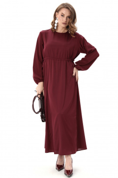Платье NikVa 991-3 винный - фото 2