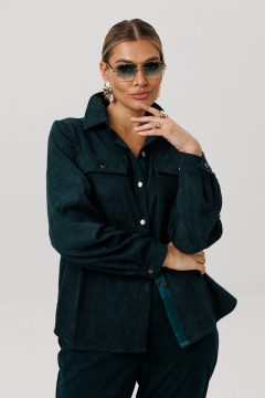 Рубашка Anelli 1746 зеленый_корд - фото 5