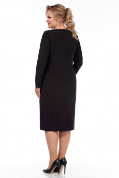 Платье Линия Л Б-2038 черный - фото 4