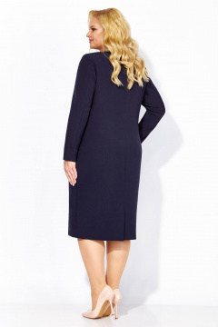 Платье Линия Л Б-2038 синий - фото 4