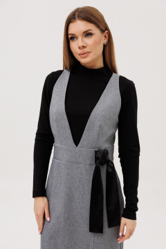 Сарафан Amberа Style 1132-1 серый - фото 2