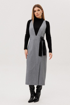 Сарафан Amberа Style 1132-1 серый - фото 1