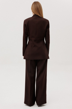 Брюки, жакет Amberа Style 2140 шоколад - фото 4