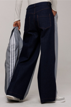 Брюки Butеr 3208 серо-синий - фото 4