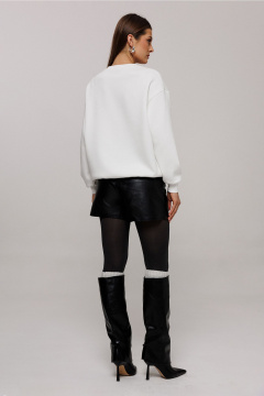 Джемпер Butеr 3212 молочный - фото 4