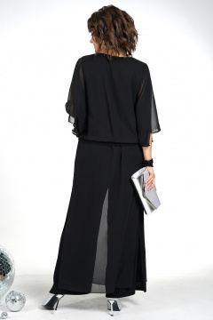Блуза, брюки Alani Collection 2473 черный - фото 5
