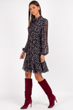 Платье VIZAVI 819 цветы - фото 5