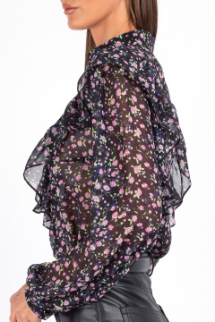 Блуза VIZAVI 815 цветы - фото 4