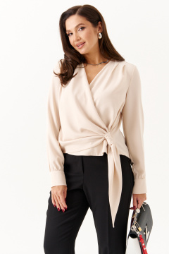 Блуза Панда 116040 бежевый - фото 1