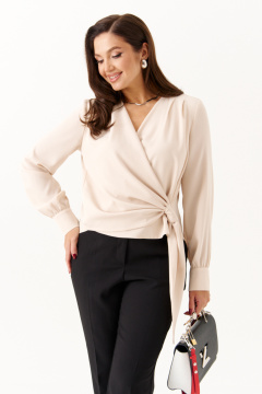 Блуза Панда 116040 бежевый - фото 2