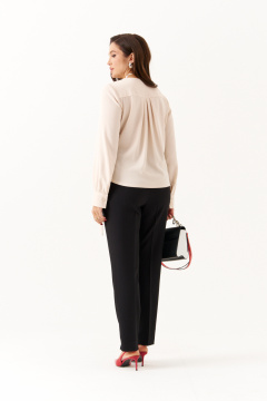 Блуза Панда 116040 бежевый - фото 5