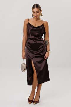 Платье Anelli 1586 ореховый_мокко - фото 2