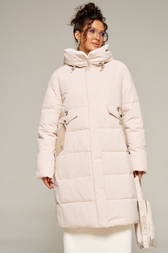 Пальто Beautiful&Free 8019 песочный - фото 5