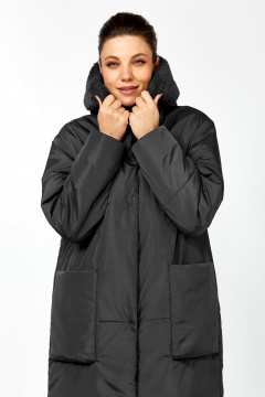 Пальто Lady Secret 8296 черный - фото 5