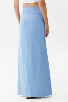 Юбка SHLOMO 7-6 голубой - фото 3