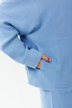 Жакет SHLOMO 9-6 голубой - фото 2