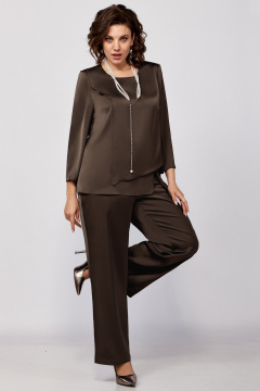 Брюки, туника Мишель стиль 1342-1 горький_шоколад - фото 5
