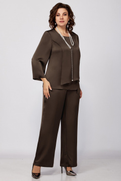 Брюки, туника Мишель стиль 1342-1 горький_шоколад - фото 2