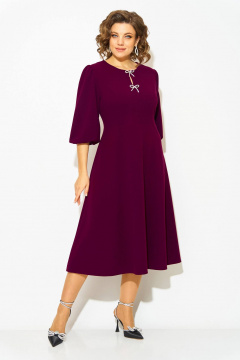 Платье Liliana 1491 ежевика - фото 2