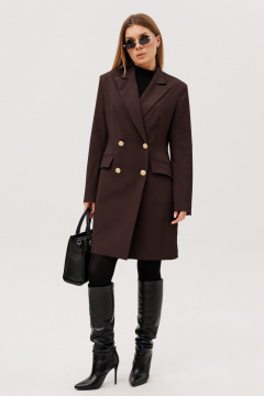 Платье Amberа Style 1135-2 коричневый - фото 2