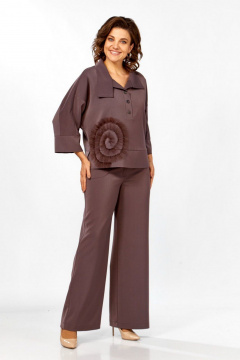 Блуза, брюки ZigzagStyle 559-2 капучино - фото 3