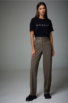 Брюки, жакет N.O.W. 1316-1 коричневый - фото 3