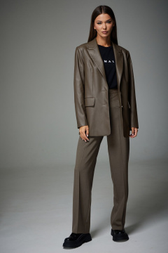Брюки, жакет N.O.W. 1316-1 коричневый - фото 2