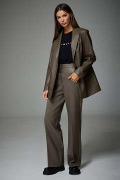 Брюки, жакет N.O.W. 1316-1 коричневый - фото 1